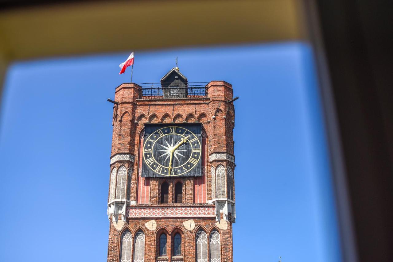 Apartament Z Widokiem Na Pomnik Kopernika - Rynek Staromiejski Stary Toruń Dış mekan fotoğraf